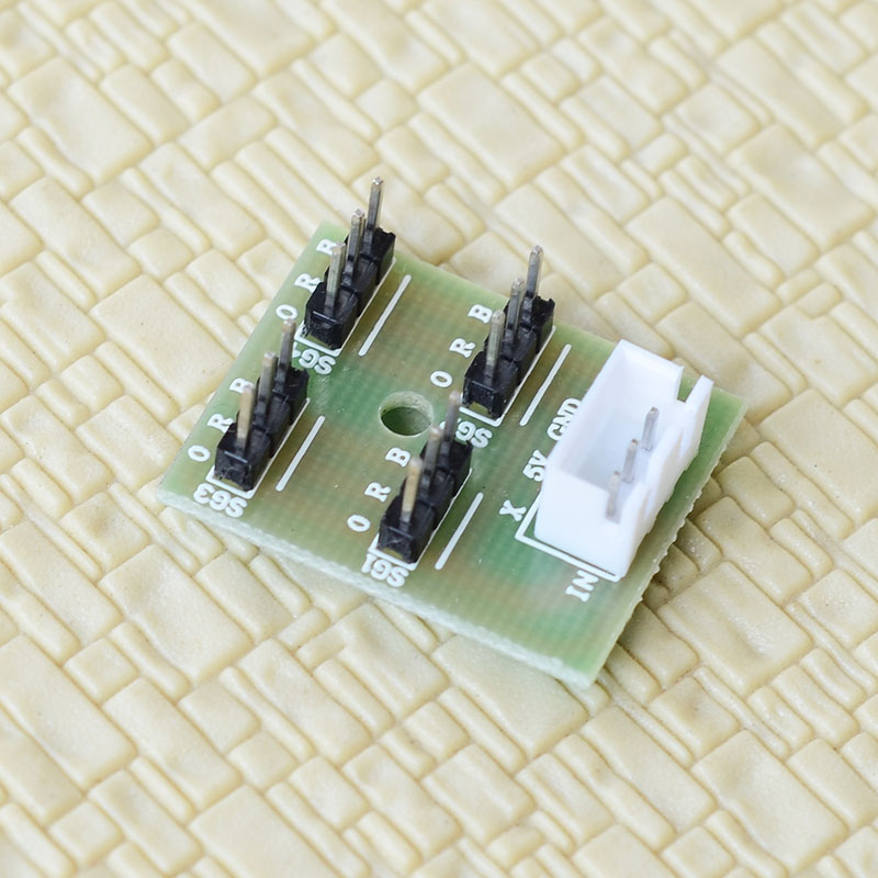1 x expand board for mini servo 1 to 4 expanding connector for SG90 mini motor